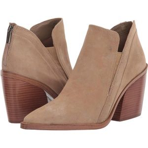Vince camuto gradina stacked heel booties